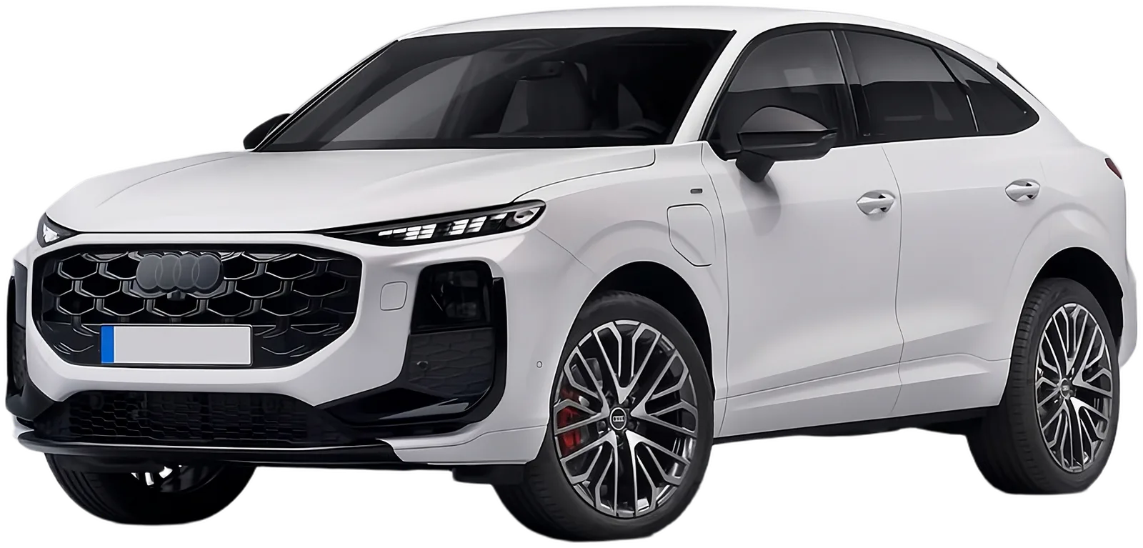 Audi Q3 Sportback blanche — Racing Rental